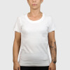 Diadora Dama Sport T-shirt Crew Neck-white Blanco
