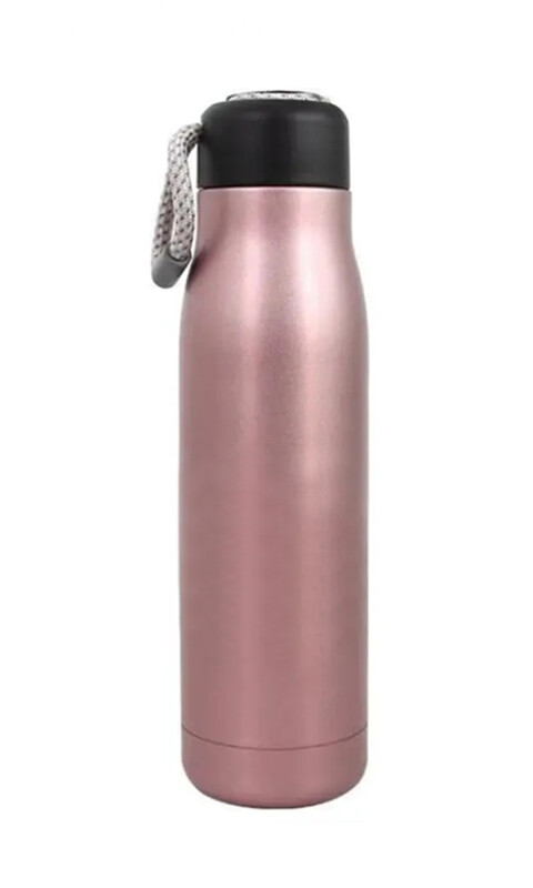 BOTELLA GAHNITA ROSA METALIZADO