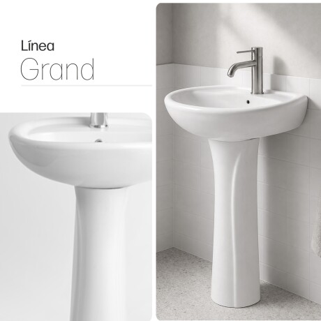LOZA SANITARIA JUEGO DE LOZA GRAND BLANCO BACHA BLANCO