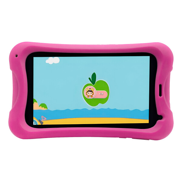 Tablet Infantil Niños Goldtech 7″ 3GB 32GB C/ Protector Kids Color Rosa