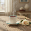 Taza te con plato Serena Sky 220 ml OXFORD Taza te con plato Serena Sky 220 ml OXFORD