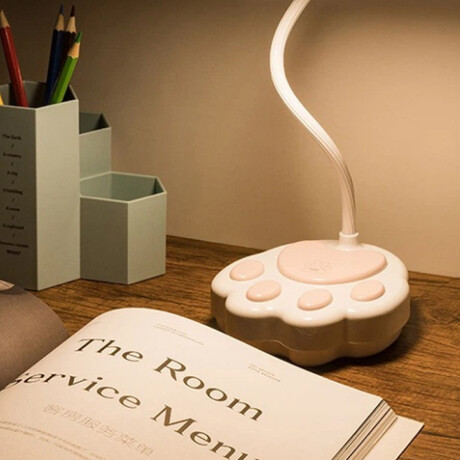 Lámpara veladora de escritorio gatito Rosado