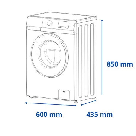 LAVARROPAS JAMES 6-KG GRIS LR 1008 INV S