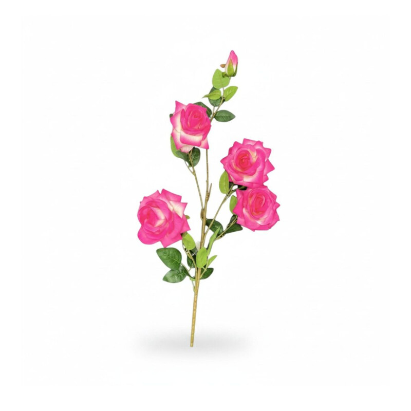 Rama de Rosas Fucsia