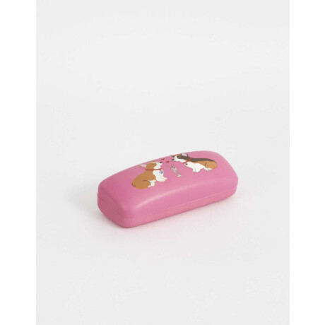 Estuche De Anteojos Fucsia Medio