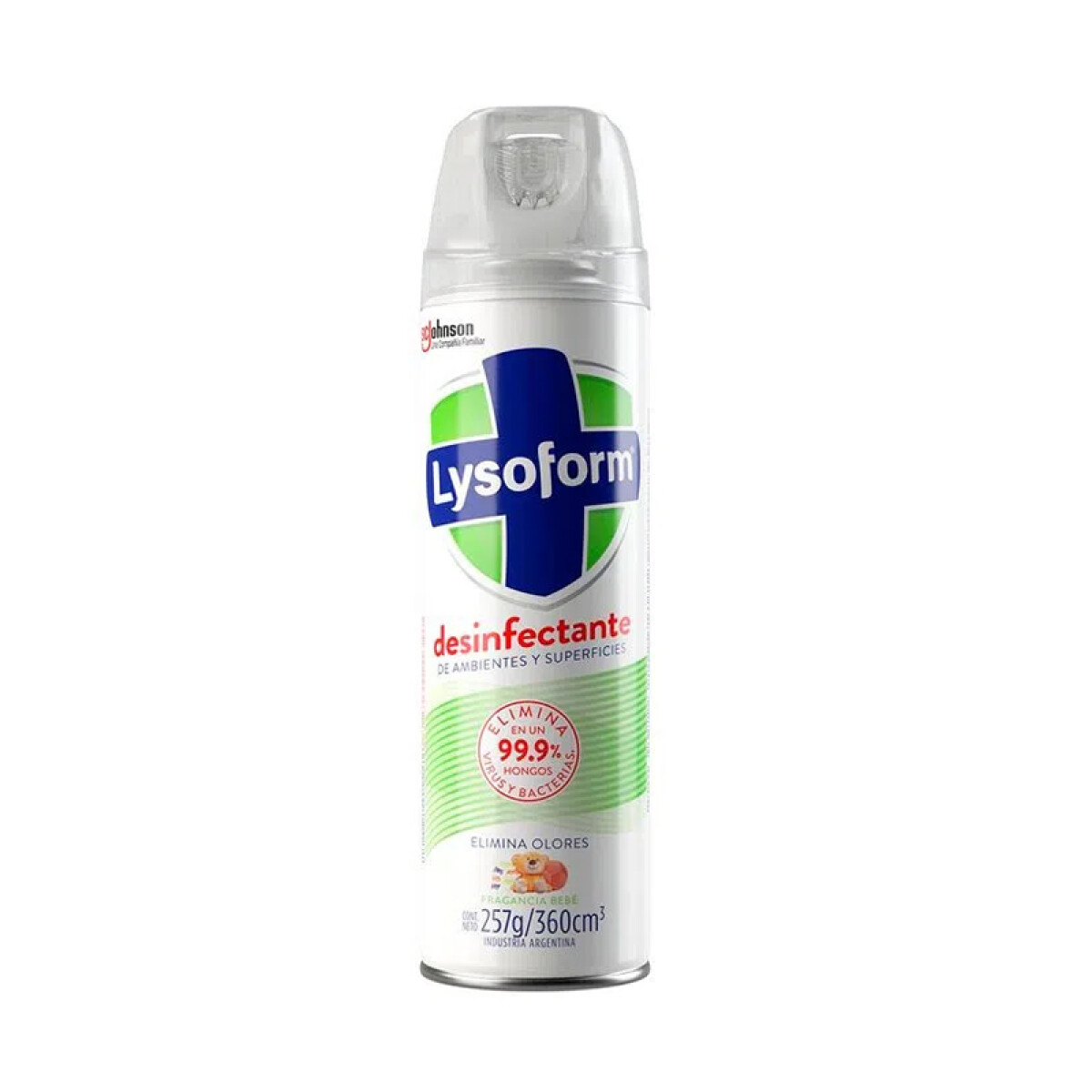 Desinfectante LYSOFORM en Aerosol 360ml - BebÃÂ© 