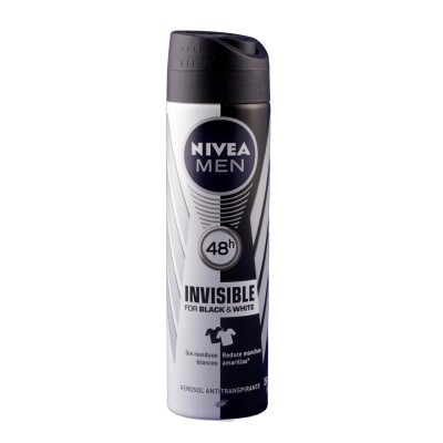 Desodorante Aerosol Nivea Men Invisible 150 Ml. Desodorante Aerosol Nivea Men Invisible 150 Ml.