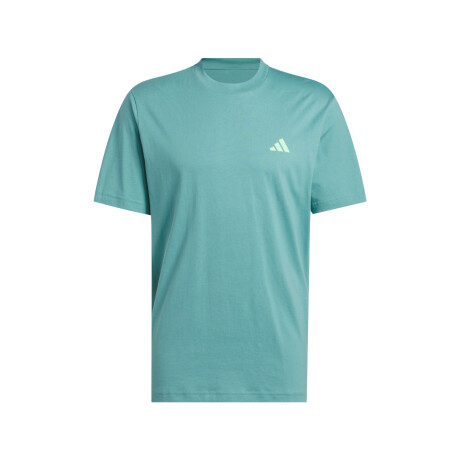 REMERA adidas BASKETBALL GRAPHIC TEE Turquoise