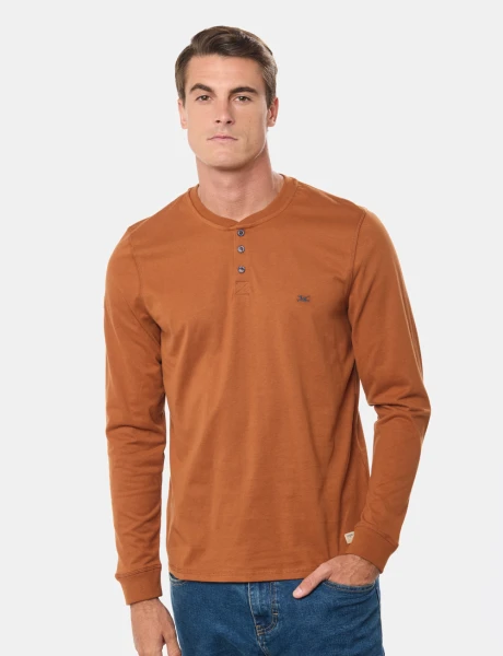 REMERA LISA Terracota