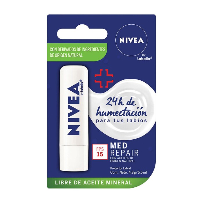 NIVEA LIP CARE LABELLO MED PROTECCION UN única