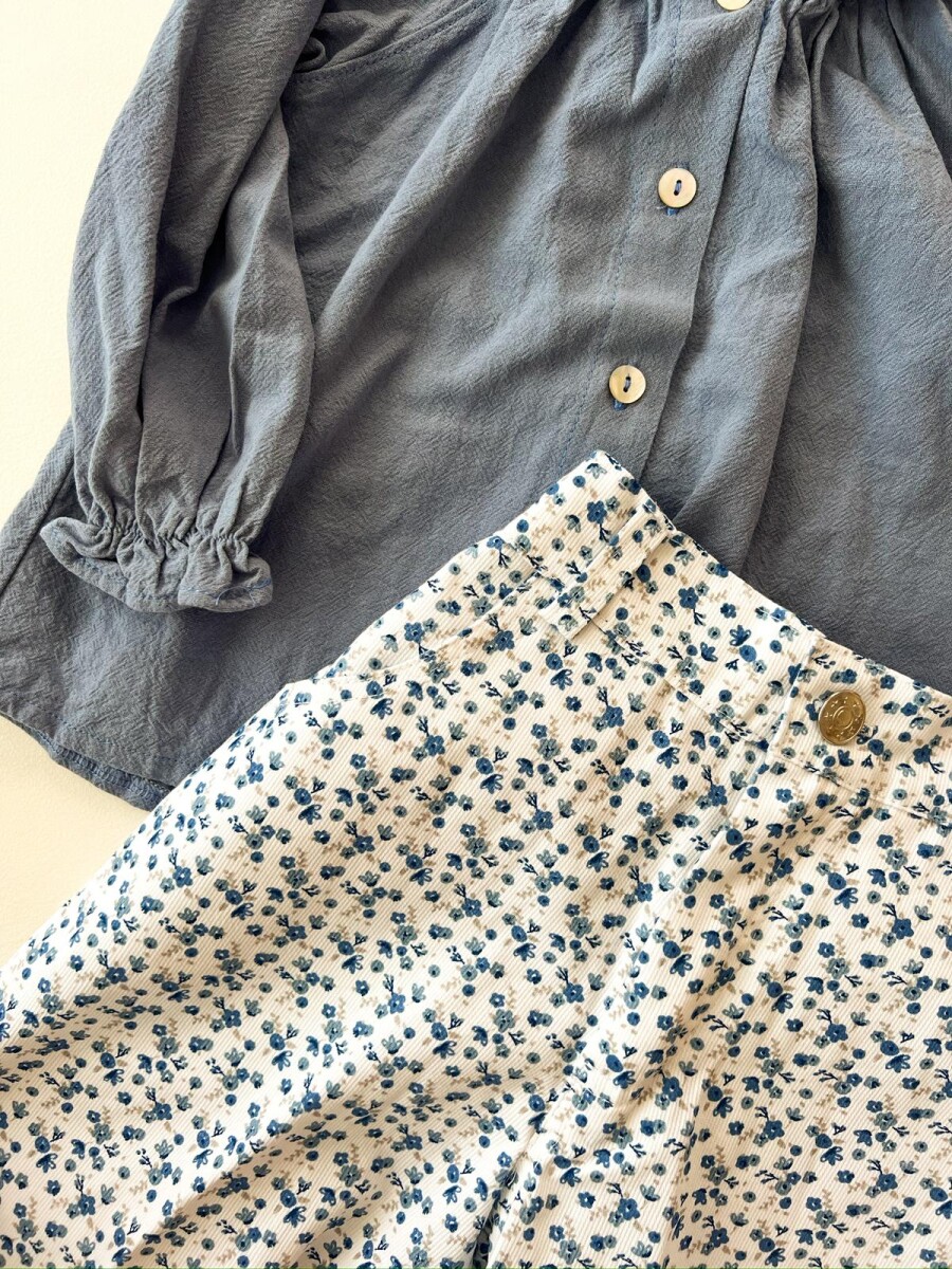 Camisa circus azul jean Camisa circus azul jean