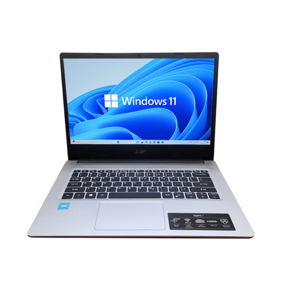 Notebook Acer Aspire A314. Celeron N4500. RAM 8GB. Disco Sólido NUEVO 128GB. Pantalla 14". Win11 