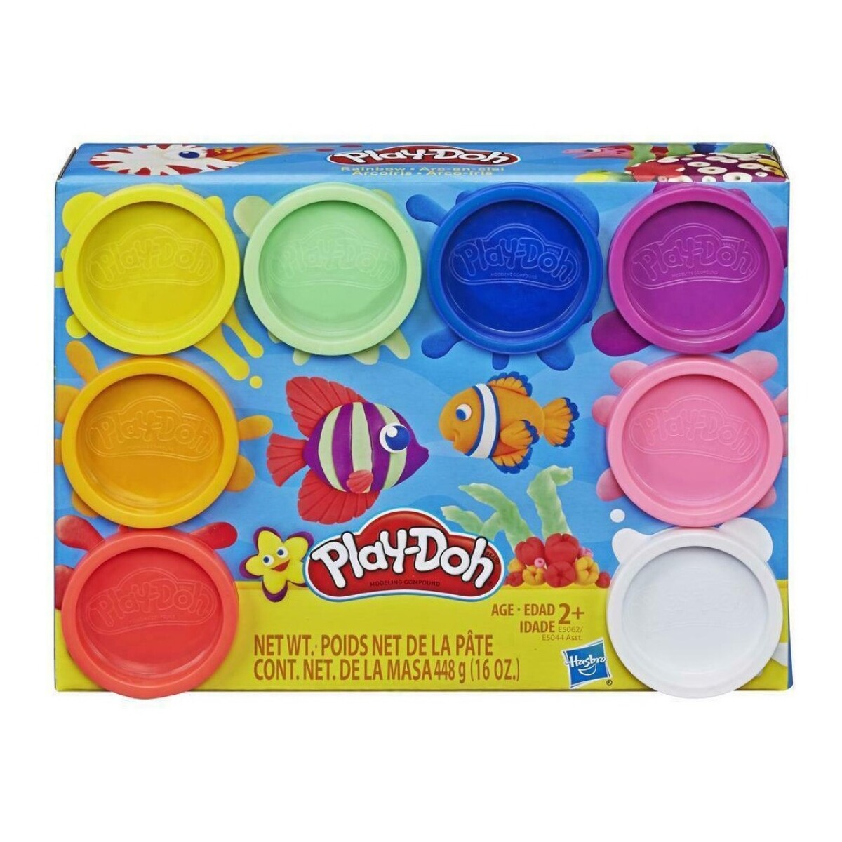 Play Doh Pack Hasbro X8 Peces - 001 