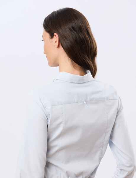 CAMISA LISA Celeste