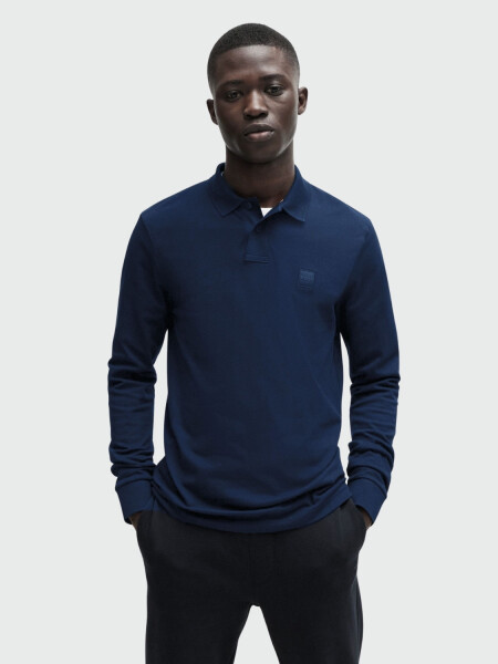 BOSS - Remera Polo en piqué de algodón Estampado