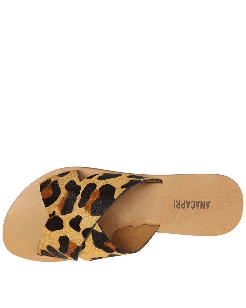 SANDALIA BAJA ANIMAL PRINT U