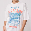 T-SHIRT SOMERA RUSTY Blanco