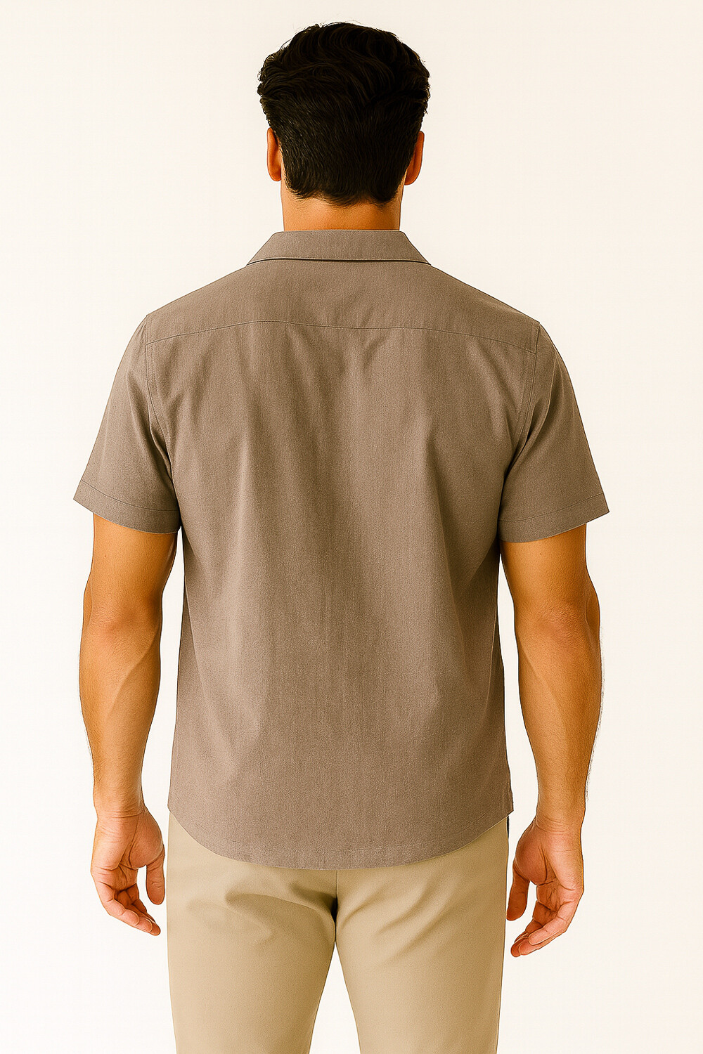 Camisa Jafina Taupe Claro