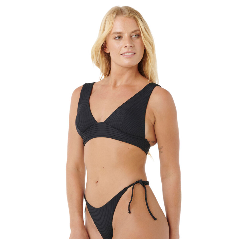 Top Rip Curl Premium Surf D-Dd Deep V - Negro Top Rip Curl Premium Surf D-Dd Deep V - Negro