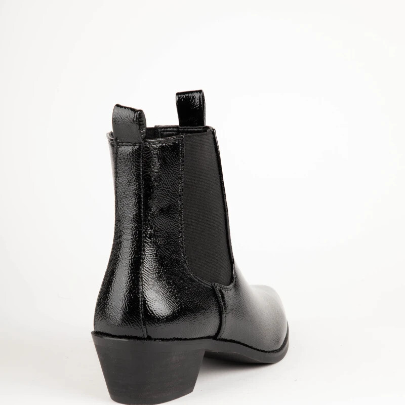 Bota DC KRISTENA Charol Negro Bota DC KRISTENA Charol Negro