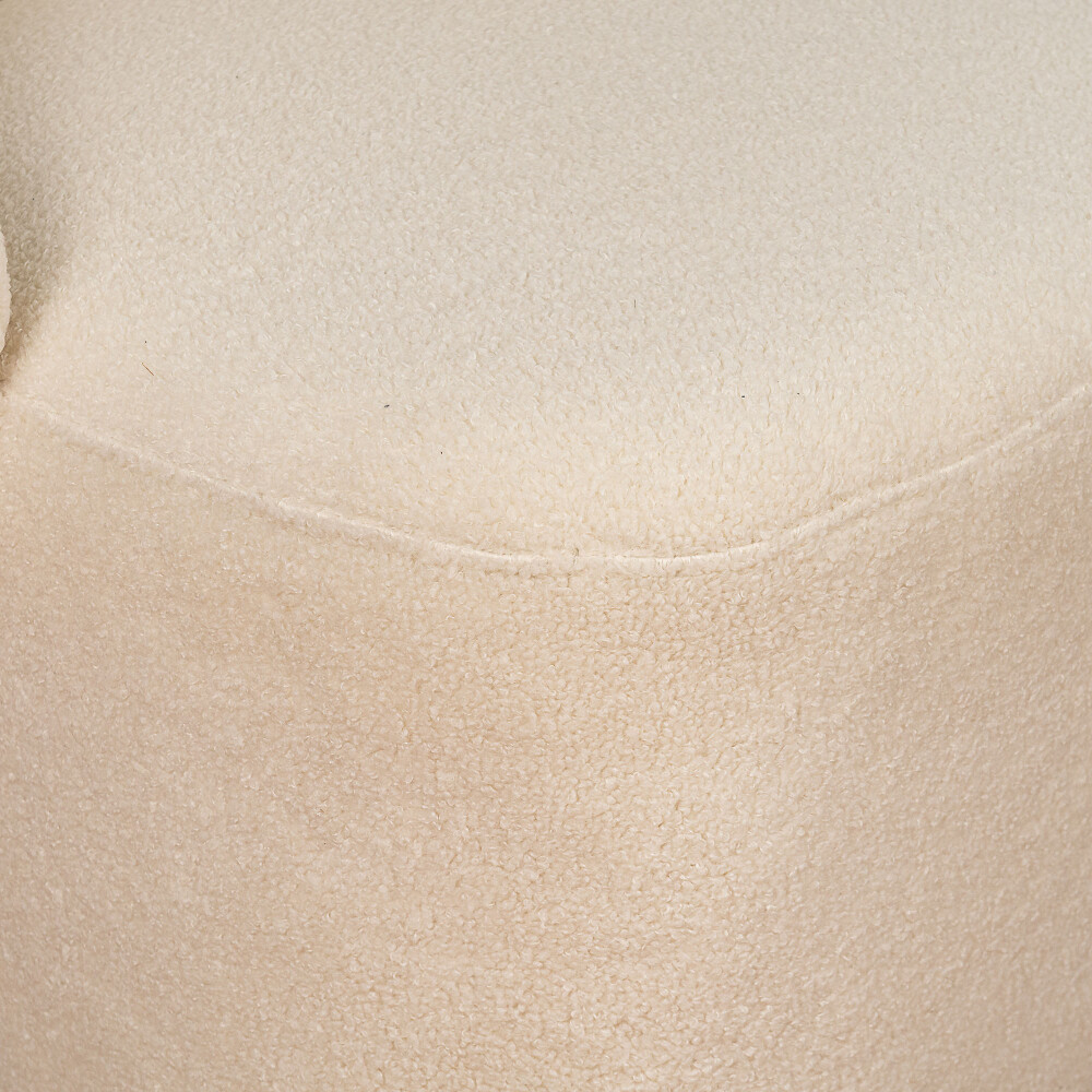 BUTACA 1 CUERPO TELA BLANCO CHLÓE OFFWHITE