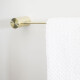TOALLERO RECTO METAL SIGNATURE DORADO BRUSHED GOLD 60CM DORADO-BRUSHED GOLD