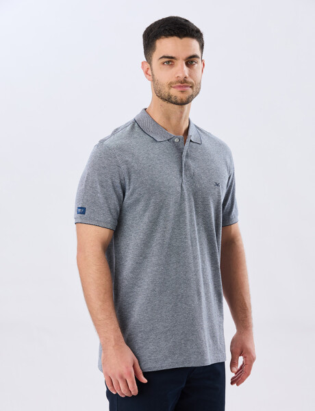 REMERA POLO LISA PIQUÉ Oxford