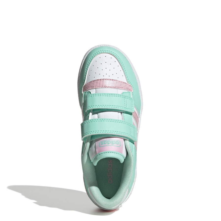Championes de Niños Adidas Break Start Blanco - Menta