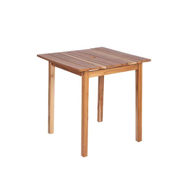 Mesa cuadrada de madera 74cm. "VERONA" TB7105