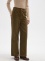 Pantalon Syla Verde Oliva Oscuro