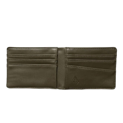 Billetera Volcom ABG SOLIDSTONE BIFOLD PU - Verde Billetera Volcom ABG SOLIDSTONE BIFOLD PU - Verde