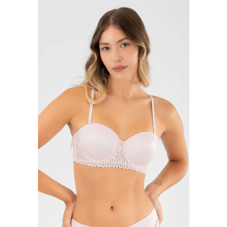Soutien strapless preformado b&c granate Lilac