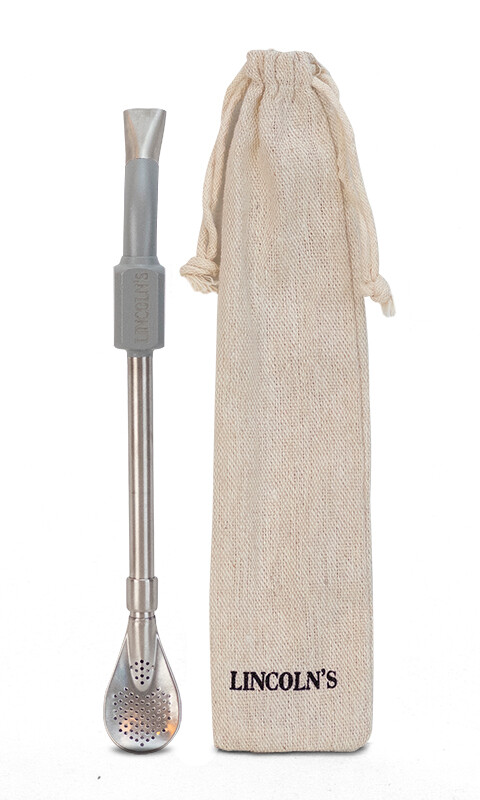 BOMBILLA GALACTIC ACERO INOXIDABLE CENIZA