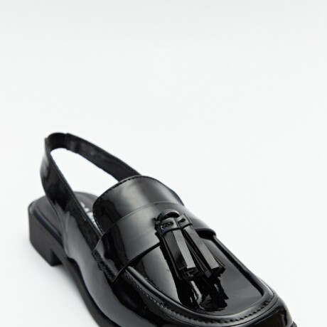 ZUECO BARONESSE Charol Negro