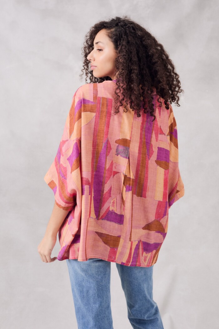 Kimono Print Multi