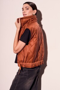 Chaleco Reversible Marron