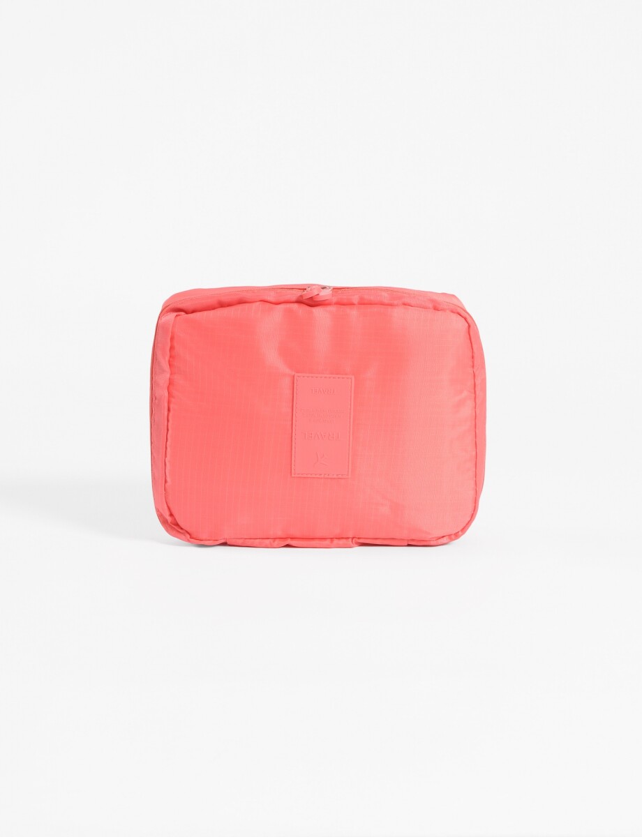 Organizador de viaje rectangular - rojo 