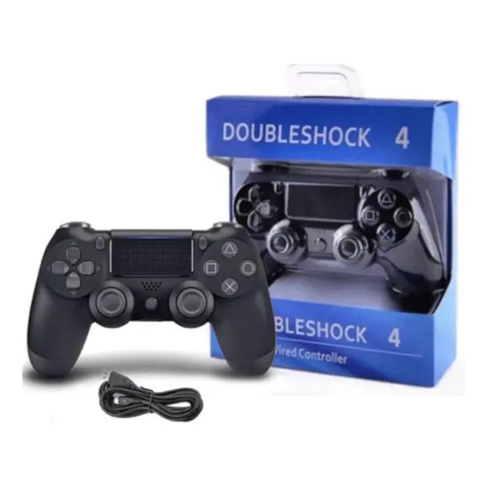 Joystick con cable genérico compatible con Ps4 y pc. Joystick con cable genérico compatible con Ps4 y pc.