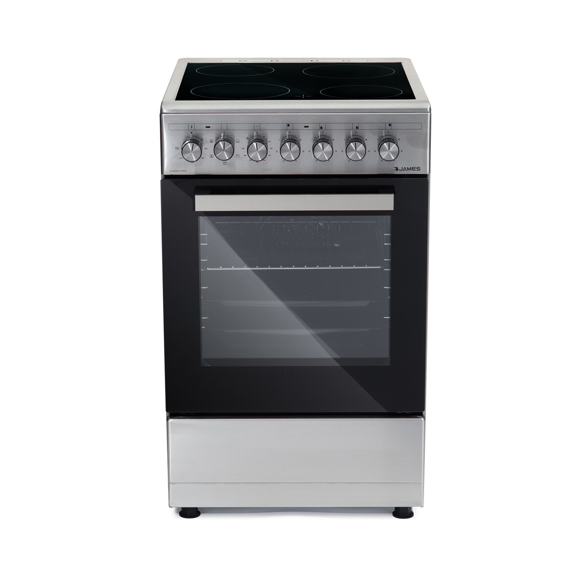 COCINA JAMES C 200A VTKS VITROCERAMICA ELECTRICA COLOR INOX 