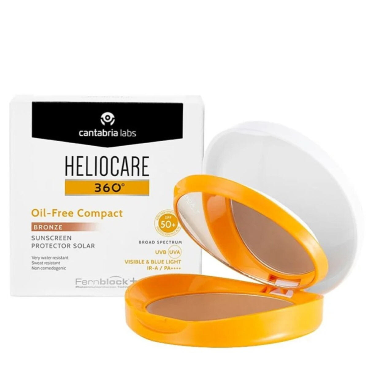 Protector Solar Compacto Heliocare FPS50+ Bronze 10g 