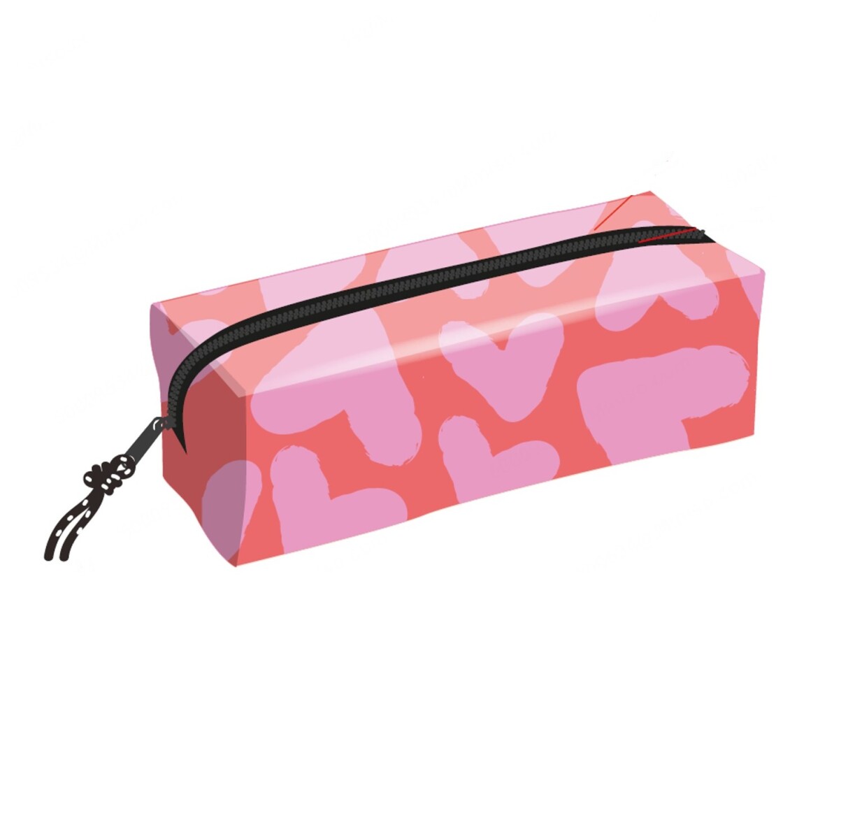 Cartuchera corazones 