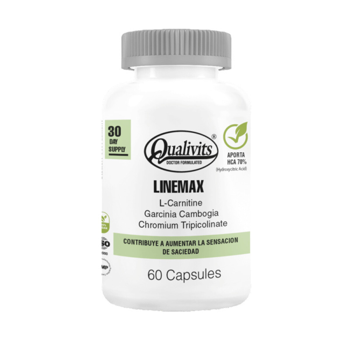 LINEMAX+ L-CARNITINE QUALIVIT X 60 CAP 