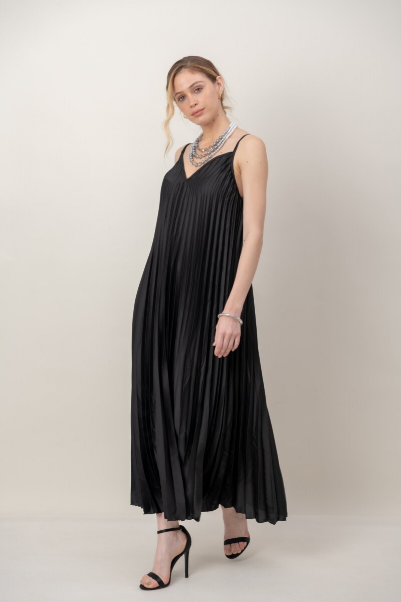 VESTIDO LLAMA - Negro 