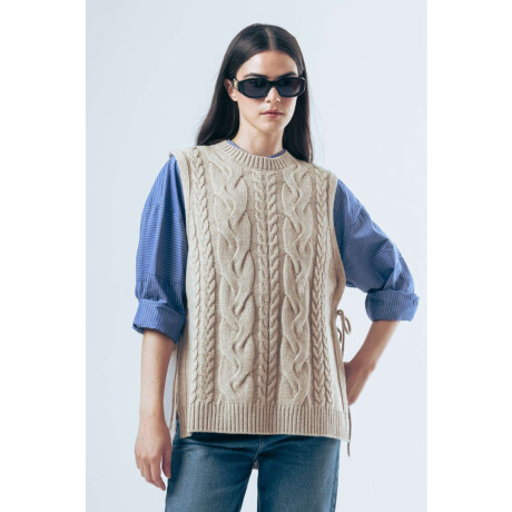 Chaleco Trensi Off White