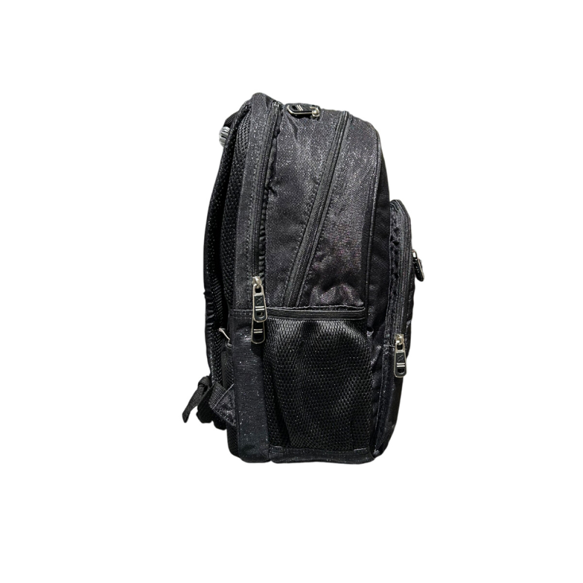 Mochila Delta 15" Brillosa con útiles - Negro 