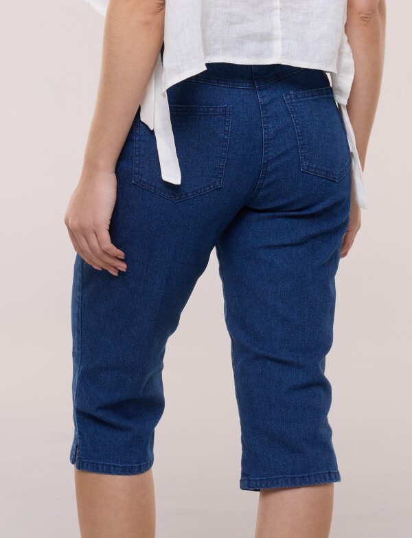 Capri Denim Pretina Ancha JEAN