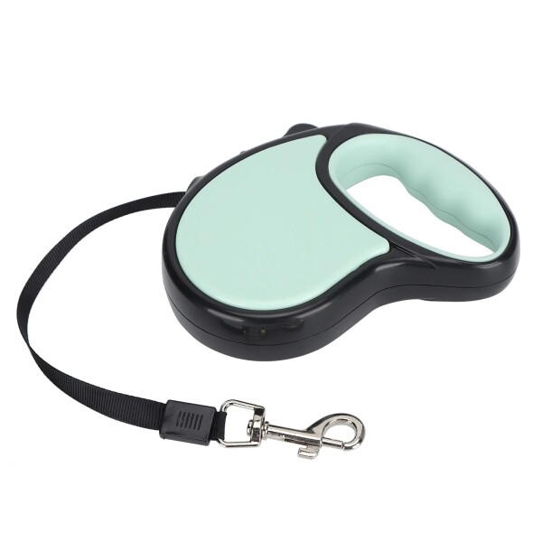 Correa Retractil Extensible 5 Mts Cinta Perro Mediano 15kg Variante Color Verde
