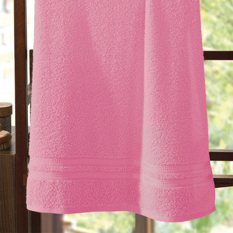 Toalla de Rostro Priori Döhler 50 cm x 70 cm 100% Algodón ROSA FUERTE