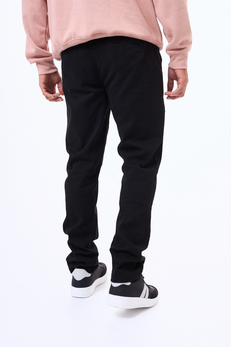 Pantalon de gabardina Rivera Negro