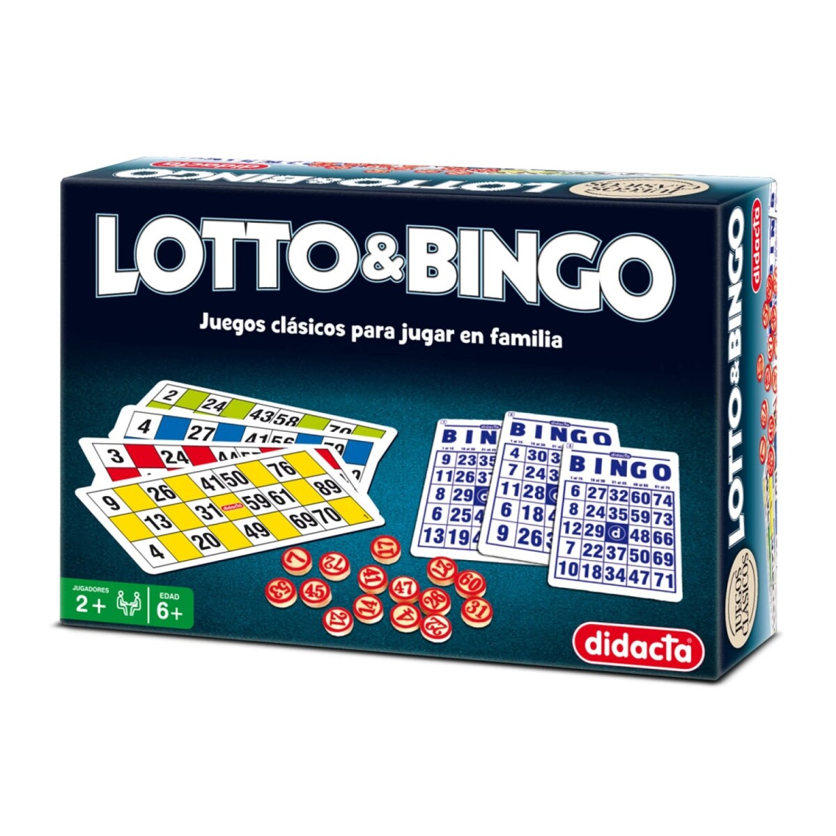 Juego Clásico Lotería Bingo Didacta 